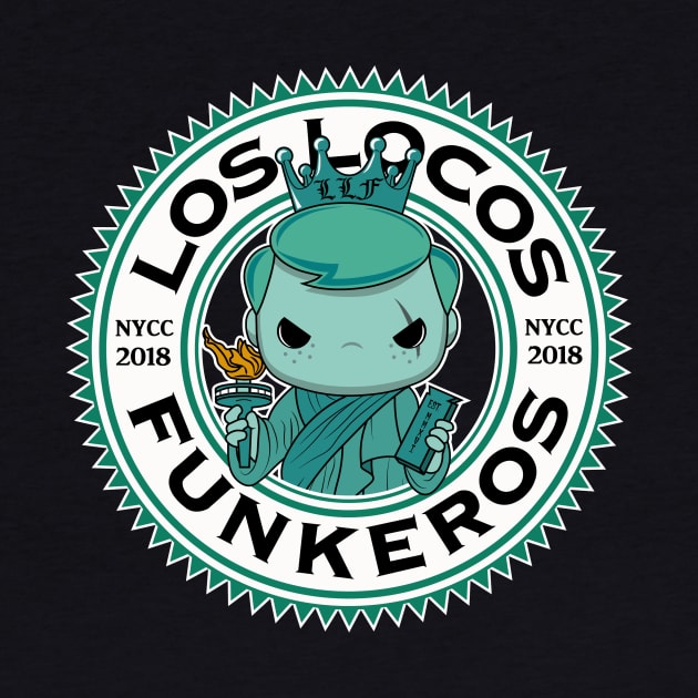 NYCC 2018 (Teal Border) Liberty Frederico - Los Locos Funkeros by Kickinittt